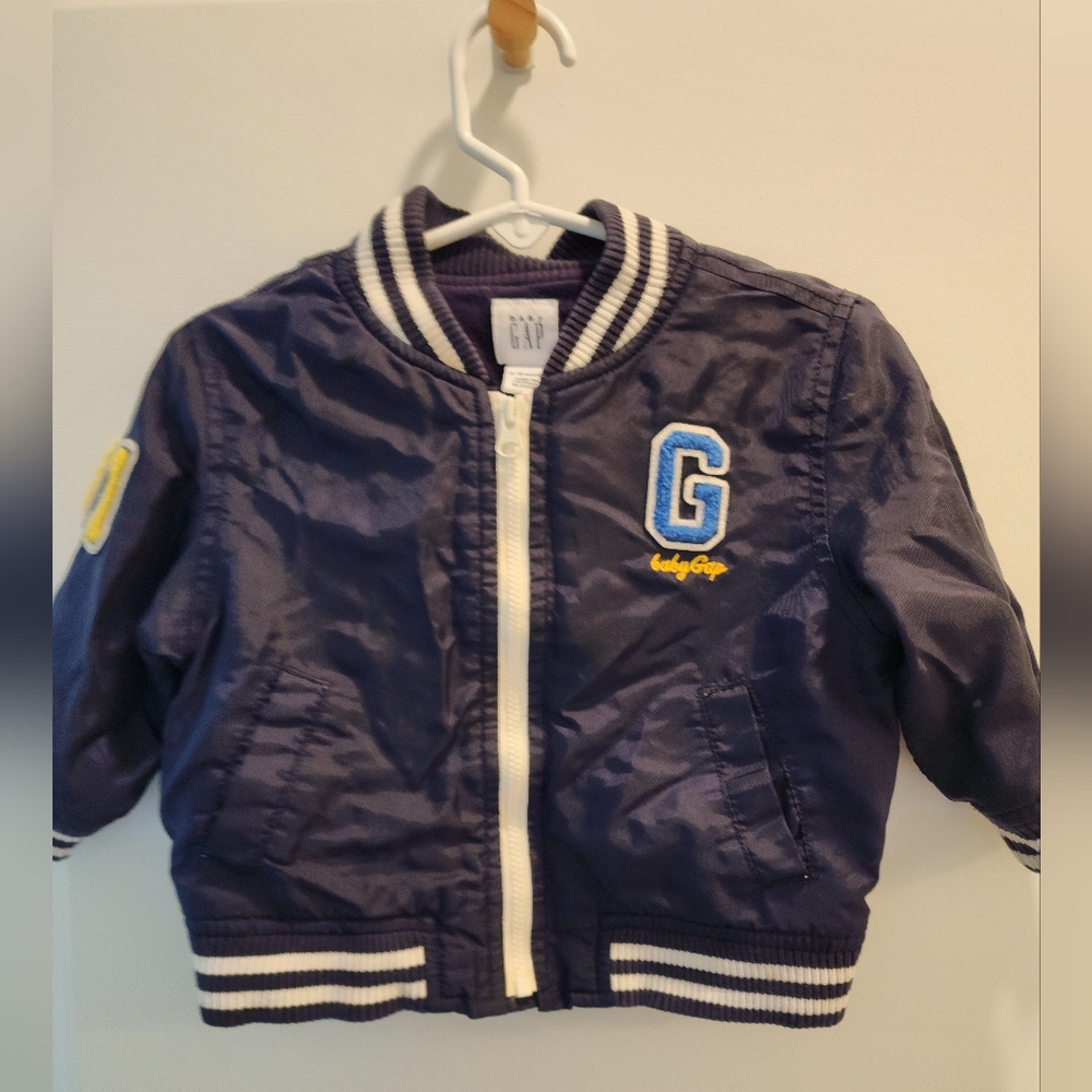 12-18m blue Baby GAP jacket. - Picture 6 of 12